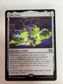 MTG The Ooze #177 Ninja Turtles Rare - Image 1