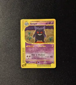 Pokemon EXPEDITION - #13/165 Gengar - Holo - ENG - Moderately Played - Image 3