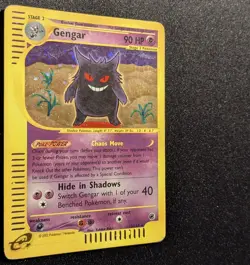 Pokemon EXPEDITION - #13/165 Gengar - Holo - ENG - Moderately Played - Image 5