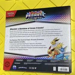 Pokemon Scarlet And Violet Prismatic Evolutions Poster Collection Factory Sealed - Image 2