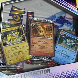 Pokemon Scarlet And Violet Prismatic Evolutions Poster Collection Factory Sealed - Image 3