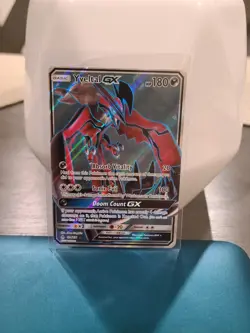 Pokemon TCG Yveltal GX Full Art Ultra Rare Holo Card 124/131 - Image 1