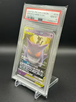 PSA 10 Gengar & Mimikyu GX 038/095 Tag Bolt Japanese Pokemon 2018 - Image 3
