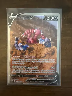 2023 Pokemon SWSH Crown Zenith Drapion V Galarian Gallery #GG49/GG70 - Image 1