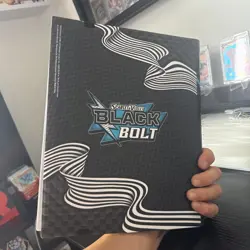 Pokemon TCG Black Bolt Binder - New, Unused (9 Pocket, Elastic Strap) - Image 2