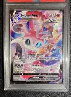 Pokemon TCG Sylveon VMAX TG15/TG30 Brilliant Stars Holo PSA 10 - Image 3