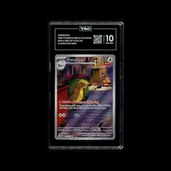Gumshoos 153/132 IR Pokemon Mega Evolution TAG 10 - Image 1