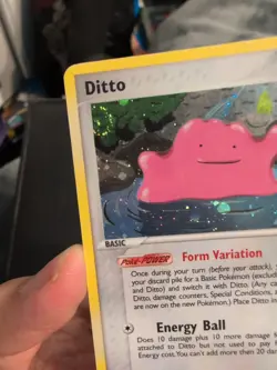Pokemon Ditto 4/112 - EX FireRed & LeafGreen - Holo Rare - MP - Swirl - Image 4