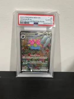 - PSA 10: Pokemon 151 Venusaur ex 198/165 Special Illustration Rare (Gem Mint) - Image 1