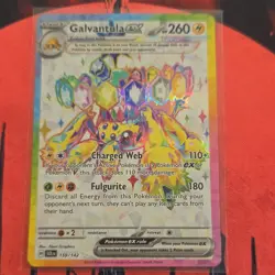 Pokemon Galvantula ex Ultra Rare 159/142 Sv07 Stellar Crown Full Art Holo - Image 1