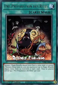 Yu-Gi-Oh ! Pre-Preparation des Rites WISU-FR056 VF/RARE - Image 1