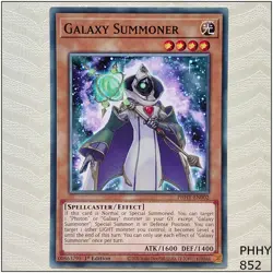 Galaxy Summoner - PHHY-EN002 - Common 1st Edition Yugioh - Image 1