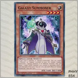 Galaxy Summoner - PHHY-EN002 - Common 1st Edition Yugioh - Image 1