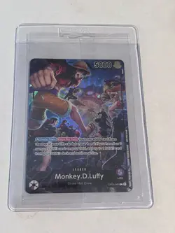 Monkey D Luffy PSA Magazine OP05-060 One Piece Promo Foil (Sealed) - Image 1