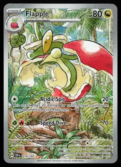 Flapple 210/191 Holo Illustration Rare Surging Sparks Pokemon Card - Image 1