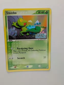 Treecko - 67/100 - Pokemon Crystal Guardians Reverse Holo Card NM - Image 1