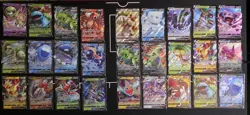 Pokemon TCG Pokemon GO V Holo Lot - 30 Cards: Tyranitar, Venusaur, Arctovish - Image 1