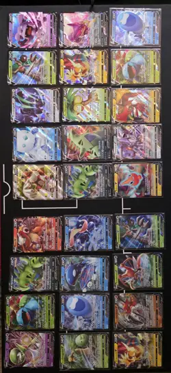 Pokemon TCG Pokemon GO V Holo Lot - 30 Cards: Tyranitar, Venusaur, Arctovish - Image 2