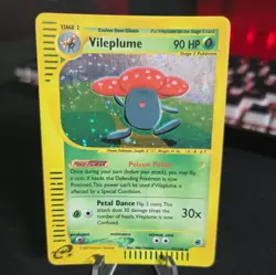 Vileplume 31/165 Holo Rare Expedition Pokemon Card ✨ MP/LP - Image 1