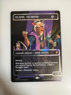 MTG Guide, Splinter English Borderless Surge foil - Image 1