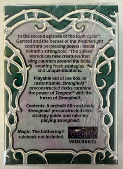 Magic The Gathering Stronghold The Spikes Preconstructed Deck ~ SEALED MTG B - Image 2