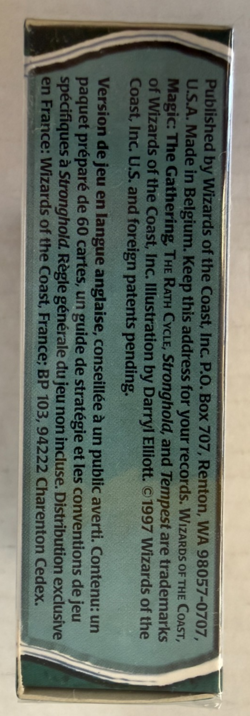 Magic The Gathering Stronghold The Spikes Preconstructed Deck ~ SEALED MTG B - Image 3