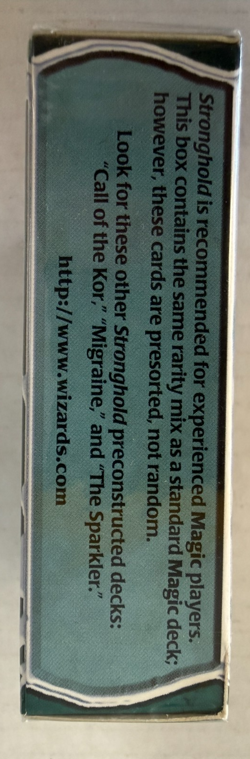 Magic The Gathering Stronghold The Spikes Preconstructed Deck ~ SEALED MTG B - Image 4