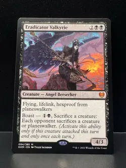 Eradicator Valkyrie 094/285 M MTG Kaldheim English - Image 1