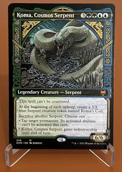 Koma, Cosmos Serpent (Showcase) Kaldheim Regular - Image 1