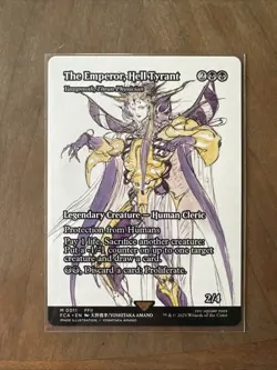 The Emperor, Hell Tyrant Yawgmoth, Thran Physician (Showcase) M FF 0011 NM - Image 1