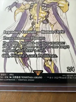 The Emperor, Hell Tyrant Yawgmoth, Thran Physician (Showcase) M FF 0011 NM - Image 4