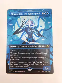 Mm'menon, the Right Hand (Borderless) Edge of Eternities • Foil MTG - Image 1