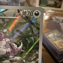 Pokemon TCG Nidoking 174/165 Scarlet & Violet 151 Illustration Rare Card Holo NM - Image 5