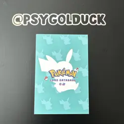 Pokemon Peru Database Card Scizor - Image 2