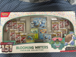 Pokemon TCG Scarlet & Violet 151 Blooming Waters Premium Collection Box SEALED - Image 1