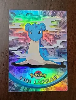 LP! RAINBOW Holo Lapras #131 – Pokemon Topps Series 3 TV AnimationEdition - Image 1