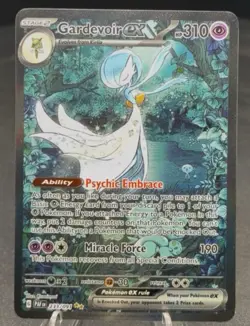Pokemon Gardevoir ex SV: Paldean Fates 233/091 Special Illustration Rare Holo - Image 1