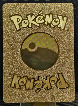 Pokemon Charizard V 508hp Gold Foil Fan Art Collector Card TCG - Image 2