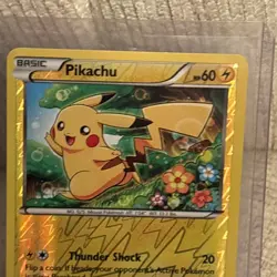 Pikachu Reverse Holo Common 27/111 Ex XY Furious Fists Pokemon LP - Image 2
