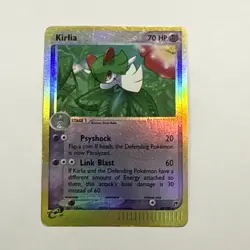Kirlia 40/100 Sandstorm Reverse Holo Pokemon MP - Image 1