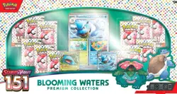 Pokemon TCG Scarlet & Violet 151 Blooming Waters Premium Collection Box Sealed - Image 1