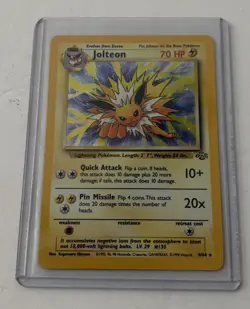 Pokemon Jolteon #4/64 Holo – Rare Foil Card – Excellent Condition - Image 1