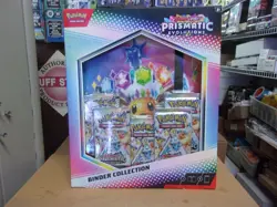 POKEMON PRISMATIC ETB + SUPER PREMIUM + BINDER COLLECTION BOX LOT - Image 2