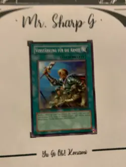 VERSTARKUNG FUR DIE ARMEE - 1. AUFLAGE SD5-DE024 DEUTSCH Yu-Gi-Oh! CARD COMMON - Image 2