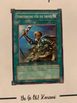 VERSTARKUNG FUR DIE ARMEE - 1. AUFLAGE SD5-DE024 DEUTSCH Yu-Gi-Oh! CARD COMMON - Image 4