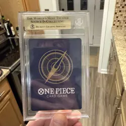 2025 One Piece Best Premium Booster Vol.2 Alt Art #078 Gum-Gum Giant BGS 9.5 - Image 2