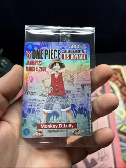 Monkey.D.Luffy (055) (College Basketball US Voyage) P-055 One Piece Promotion - Image 2