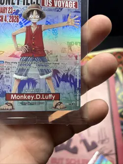 Monkey.D.Luffy (055) (College Basketball US Voyage) P-055 One Piece Promotion - Image 3