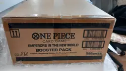 One Piece TCG CASE OP09 (x12) Emperors In The New World ENG Sealed Ready To Ship - Image 1