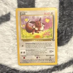 Evoli 51/64 GAP/NEO 50 HP German Vintage Pokemon TCG Card Stock - Image 1